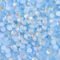 Mocha Light Blue Glass Flatback Rhinestones Set SS4-SS30