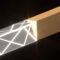 Modern LED Spiral Crystal Pendant Light Duplex Chandelier
