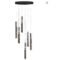 Modern LED Spiral Crystal Pendant Light Duplex Chandelier