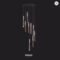 Modern LED Spiral Crystal Pendant Light Duplex Chandelier