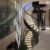 Modern LED Spiral Staircase Chandelier for Living Room