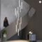 Modern LED Spiral Staircase Chandelier for Living Room