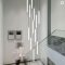 Modern LED Spiral Staircase Chandelier for Living Room