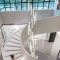 Modern LED Spiral Staircase Chandelier for Living Room