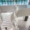 Modern LED Spiral Staircase Chandelier for Living Room