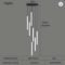 Modern LED Spiral Staircase Pendant Chandelier Nordic Luxury