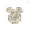My Sister Me Baby Princess Puff Sleeve Bunny Bodysuit