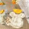 My Sister Me Baby Princess Puff Sleeve Bunny Bodysuit