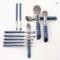 MyDestiny 11pcs Blue Makeup Brush Set Super Soft