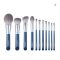 MyDestiny 11pcs Blue Makeup Brush Set Super Soft