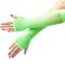 Neon Fishnet Fingerless Long Gloves Women Party Wear