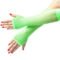 Neon Fishnet Fingerless Long Gloves Women Party Wear