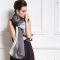 New Luxury Real Silk Modal Summer Gradient Scarf