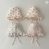 Baby Silicone Bib Waterproof Adjustable Cherry Print