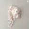 Newborn Floral Ear Protection Princess Sun Hat