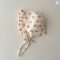 Newborn Floral Ear Protection Princess Sun Hat