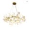 Nordic Ceramic LED Ginkgo Leaf Chandelier Modern Light