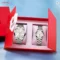 OLEVS Couple Watches Quartz Watch Luminous Date His Her