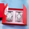 OLEVS Couple Watches Quartz Watch Luminous Date His Her