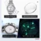 OLEVS Quartz Watch Diamond Bezel Date Watch Women