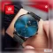 OLEVS Quartz Watch Mesh Strap Luminous Watch Men