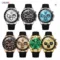 OLEVS Quartz Watch Moon Phase Luminous Watch Men