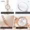 OLEVS Quartz Watch Pearl Chain Automatic Date Women
