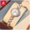 OLEVS Quartz Watch Pearl Chain Automatic Date Women
