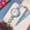 OLEVS Quartz Watch Pearl Chain Automatic Date Women