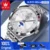 OLEVS Quartz Watch Stainless Steel Day Date Men