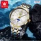 OLEVS Quartz Watch Stainless Steel Day Date Men