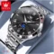 OLEVS Quartz Watch Stainless Steel Day Date Men
