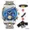 OLEVS Roman Dial Quartz Watch Luminous Watch Men