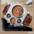 OULM Quartz Watch Leather Strap Sports Watch Men