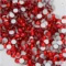 These Orange Rhinestones feature SS3–SS30 glass stones with silver backs. The sparkling Flatback Rhinestones are ideal for Nail Art, clothes, crafts, and DIY decoration.