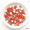 These Orange Rhinestones feature SS3–SS30 glass stones with silver backs. The sparkling Flatback Rhinestones are ideal for Nail Art, clothes, crafts, and DIY decoration.