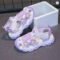 PU Leather Hollow Out Girls Summer Sports Sandals
