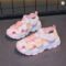 PU Leather Hollow Out Girls Summer Sports Sandals