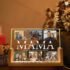 Personalized 3D Photo Night Light with Wooden Base