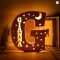 Personalized Wooden Name & Star LED Wall Light