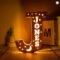 Personalized Wooden Name & Star LED Wall Light