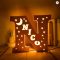 Personalized Wooden Name & Star LED Wall Light