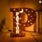 Personalized Wooden Name & Star LED Wall Light