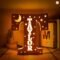 Personalized Wooden Name & Star LED Wall Light