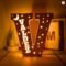 Personalized Wooden Name & Star LED Wall Light