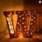 Personalized Wooden Name & Star LED Wall Light