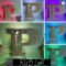 Personalized Wooden Name & Star LED Wall Light