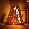 Personalized Wooden Name & Star LED Wall Light