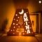 Personalized Wooden Name & Star LED Wall Light