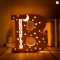 Personalized Wooden Name & Star LED Wall Light